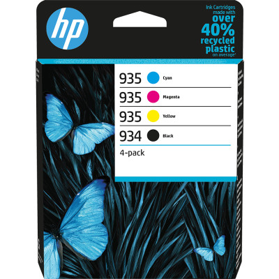 Originální inkoust HP 6ZC72AE (934/935), CMYK, 400 stran, 4-pack