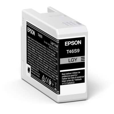 Originální inkoust Epson T46S9 (C13T46S900), světle šedý, 25 ml