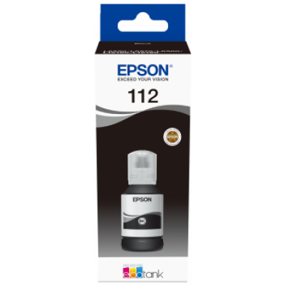 Originální inkoust Epson T06C1 (C13T06C14A, 112), černý, 7500 stran (127 ml)