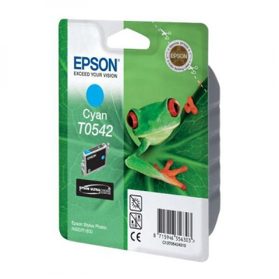 Originální inkoust Epson T0542 (C13T054240), azurový, 400 stran (13 ml)