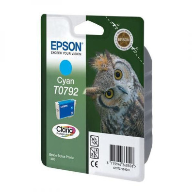 Originální inkoust Epson T0792 (C13T079240), azurový, 11,1 ml