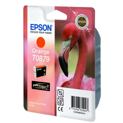 Originální inkoust Epson T0879 (C13T08794010), oranžový, 11,4 ml