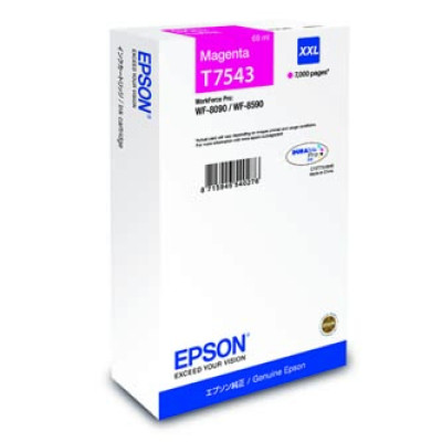 Originální inkoust Epson T7543XXL (C13T754340), purpurový, 69 ml