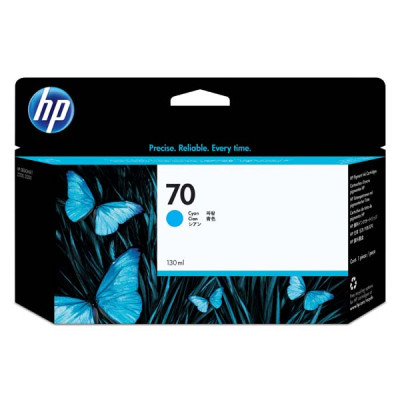 Originální inkoust HP C9452A (70), azurový, 130 ml