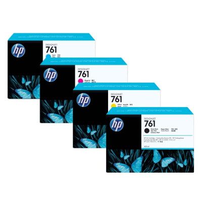 Originální inkoust HP CR270A (761), žlutý, 3 × 400 ml, 3-pack