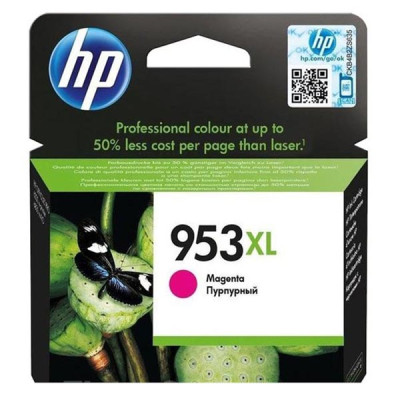 Originální inkoust HP F6U17AE (953XL), purpurový, 1600 stran