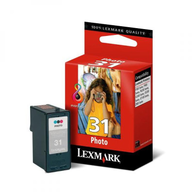 Originální inkoust Lexmark 18C0031E (#31), photo barevný, 135 stran