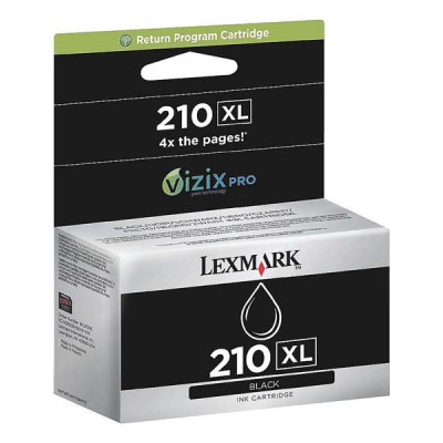 Originální inkoust Lexmark 14L0174EXL (#210), černý, 2500 stran