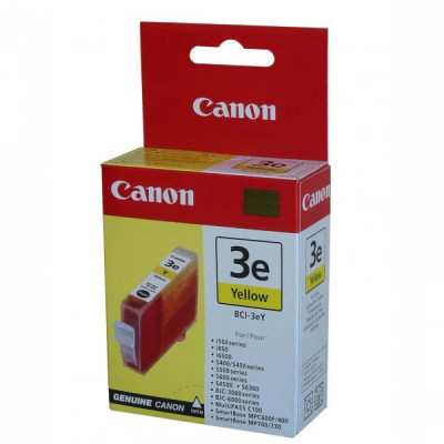 Originální inkoust Canon BCI-3eY (4482A002), žlutý, 280 stran (13 ml)