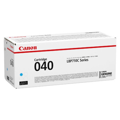 Originální toner Canon 040C (0458C001), azurový, 5400 stran