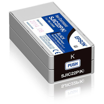 Originální inkoust Epson SJIC22P-K (C33S020601), černý