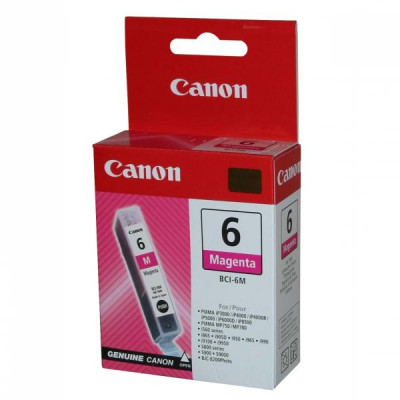 Originální inkoust Canon BCI-6M (4707A002), purpurový, 280 stran (13 ml)