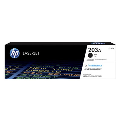 Originální toner HP CF540A (203A), černý, 1400 stran