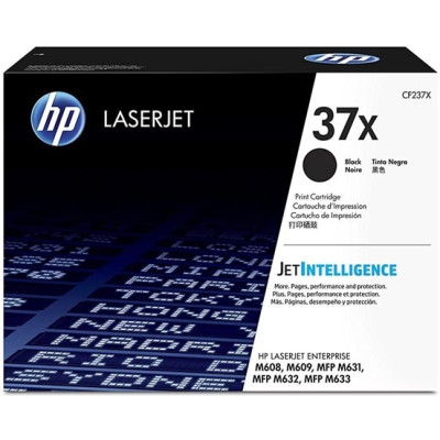 Originální toner HP CF237X (37X), černý, 25000 stran