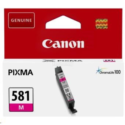 Originální inkoust Canon CLI-581 M (2104C001), purpurový, 5,6 ml