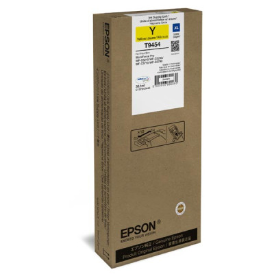 Originální inkoust Epson T9454 (C13T945440), žlutý, 5000 stran (38,1 ml), XL