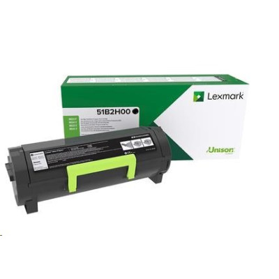 Originální toner Lexmark 51B2H00 (51B0HA0), černý, 8500 stran