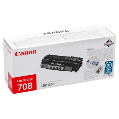 Originální toner Canon CRG-708Bk (0266B002), černý, 2500 stran