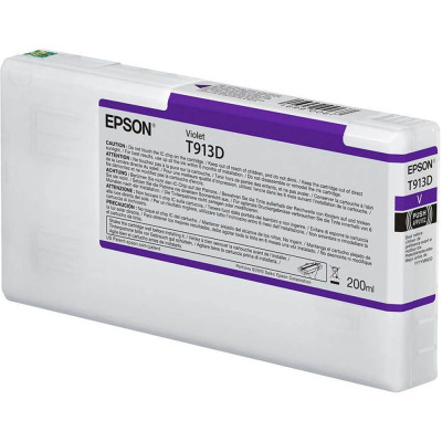 Originální inkoust Epson T913D (C13T913D00), fialový, 200 ml