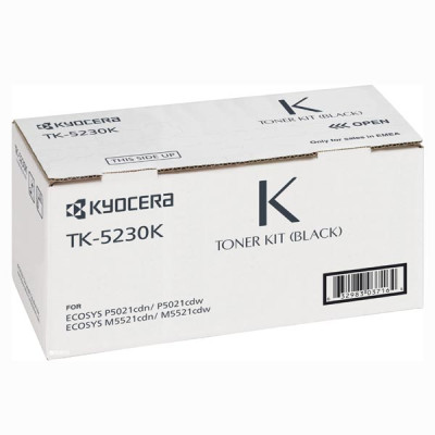 Originální toner Kyocera TK-5230K (1T02R90NL0), černý, 2600 stran