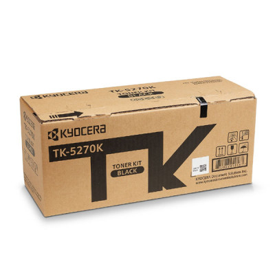 Originální toner Kyocera TK-5270K (1T02TV0NL0), černý, 8000 stran