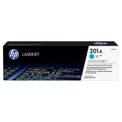 Originální toner HP CF401A (201A), azurový, 1400 stran