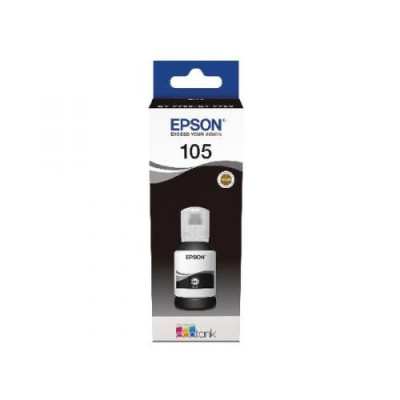 Originální inkoust Epson T00Q1 (C13T00Q140, 105), černý, 140 ml