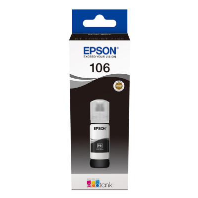 Originální inkoust Epson T00R1 (C13T00R140, 106), černý, 70 ml