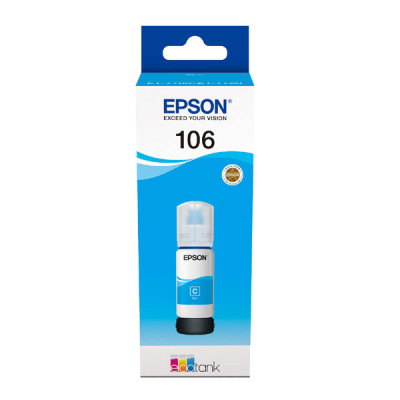 Originální inkoust Epson T00R2 (C13T00R240, 106), azurový, 70 ml