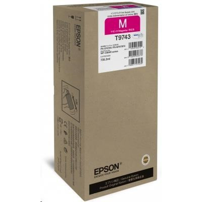 Originální inkoust Epson T9743 (C13T974300), purpurový, 84000 stran (735,2 ml)