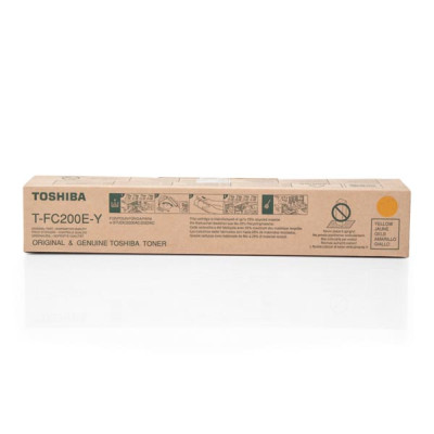 Originální toner Toshiba T-FC200E-Y (6AJ00000131), žlutý, 33600 stran