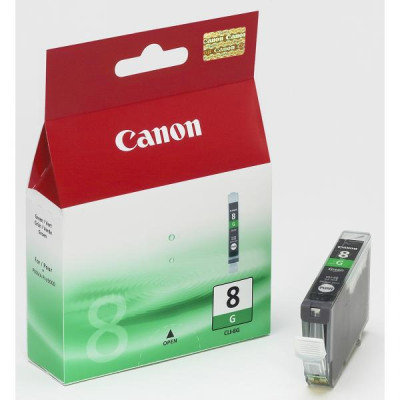 Originální inkoust Canon CLI-8G (0627B001), zelený, 420 stran (13 ml)