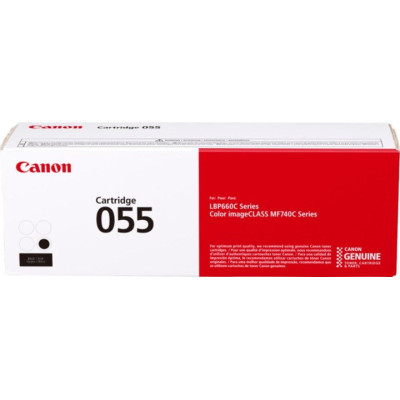 Originální toner Canon 055Bk (3016C002), černý, 2300 stran