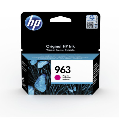 Originální inkoust HP 3JA24AE (963), purpurový, 700 stran (10,77 ml)