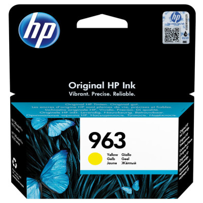 Originální inkoust HP 3JA25AE (963), žlutý, 700 stran (10,77 ml)