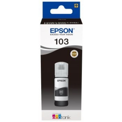 Originální inkoust Epson T00S1 (C13T00S14A, 103), černý, 65 ml