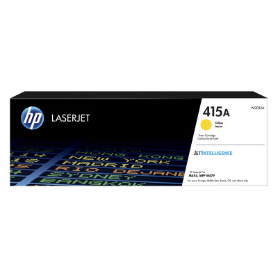 Originální toner HP W2032A (415A), žlutý, 2100 stran