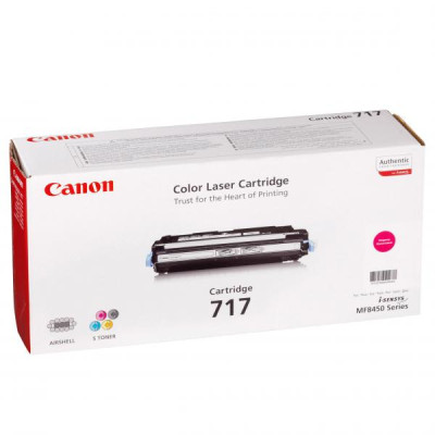 Originální toner Canon CRG-717M (2576B002), purpurový, 4000 stran