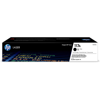 Originální toner HP W2070A (117A), černý, 1000 stran