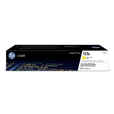 Originální toner HP W2072A (117A), žlutý, 700 stran