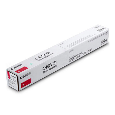 Originální toner Canon C-EXV51M (0483C002), purpurový, 60000 stran