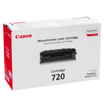 Originální toner Canon CRG-720Bk (2617B002), černý, 5000 stran