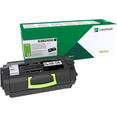 Originální toner Lexmark 63B2X00 (53B0XA0), černý, 45000 stran