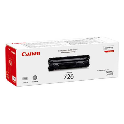 Originální toner Canon CRG-726Bk (3483B002), černý, 2100 stran