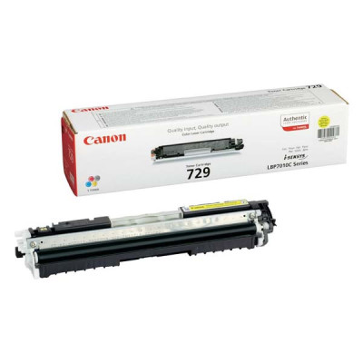 Originální toner Canon CRG-729Y (4367B002), žlutý, 1000 stran