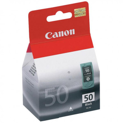 Originální inkoust Canon PG-50Bk (0616B001), černý, 750 stran (22 ml)