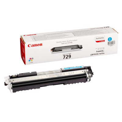 Originální toner Canon CRG-729C (4369B002), azurový, 1000 stran