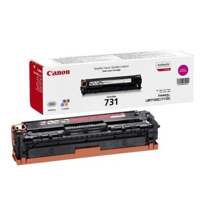 Originální toner Canon CRG-731M (6270B002), purpurový, 1500 stran