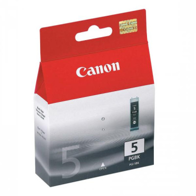 Originální inkoust Canon PGI-5Bk (0628B001), černý, 360 stran (26 ml)