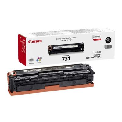 Originální toner Canon CRG-731Bk (6272B002), černý, 1400 stran